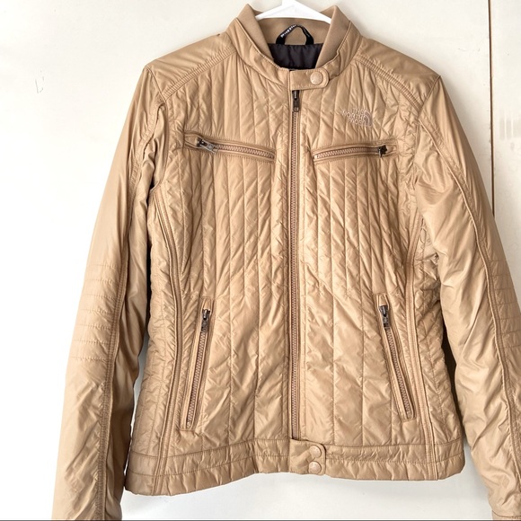 The North Face Jackets \u0026 Coats | The North Face Motorcycle Puffer Jacket Nude | Color: Cream/Tan | Size: M | Anavazquez833's Closet